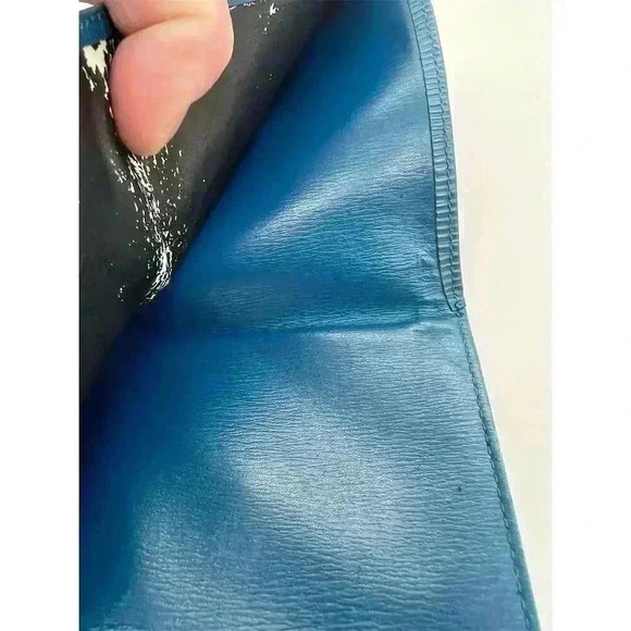 Louis Vuitton Unisex Blue Elise Wallet with Credit Card Holder’s - Picture 14 of 14